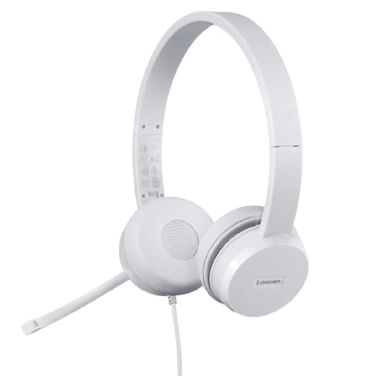 Lenovo 110 Wired On Ear Headphones